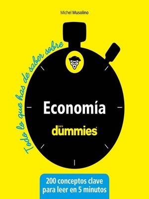 cover image of Economía para dummies